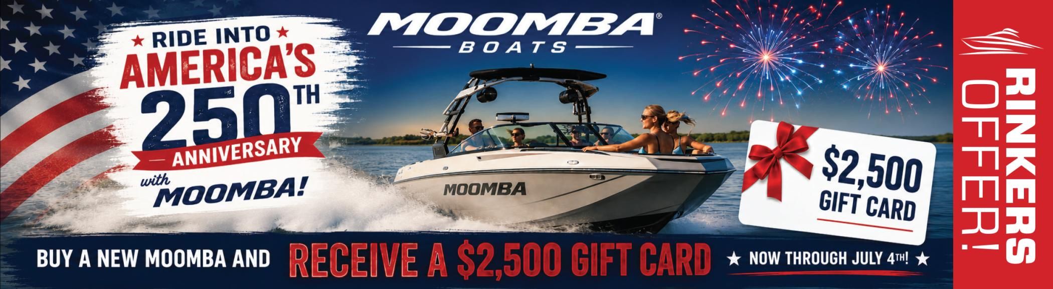 Ride Into America’s 250th Anniversary with Moomba!